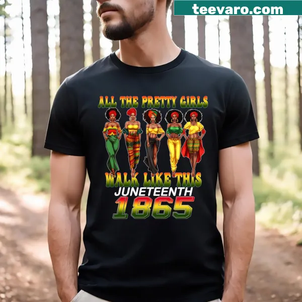Juneteenth T-shirt celebrating freedom and Black history