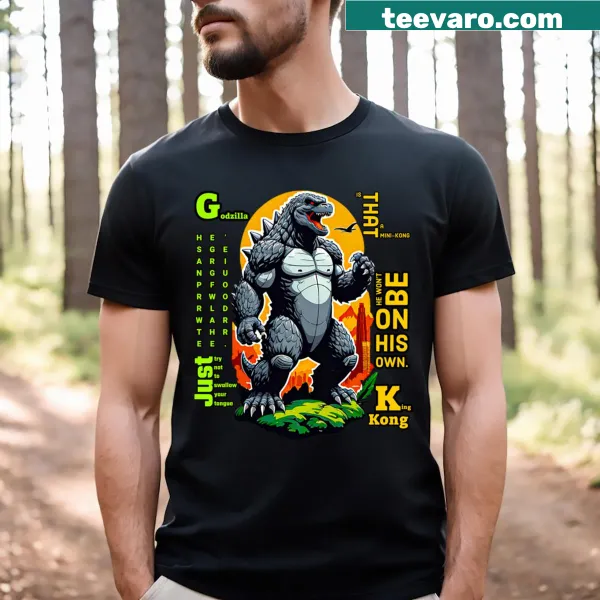 T-shirt featuring a quirky monster tongue design