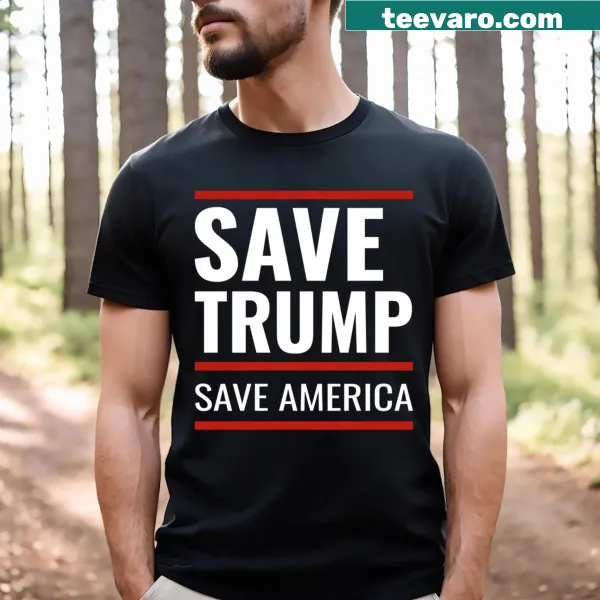 Pro-Trump t-shirt with inverted design promoting political views