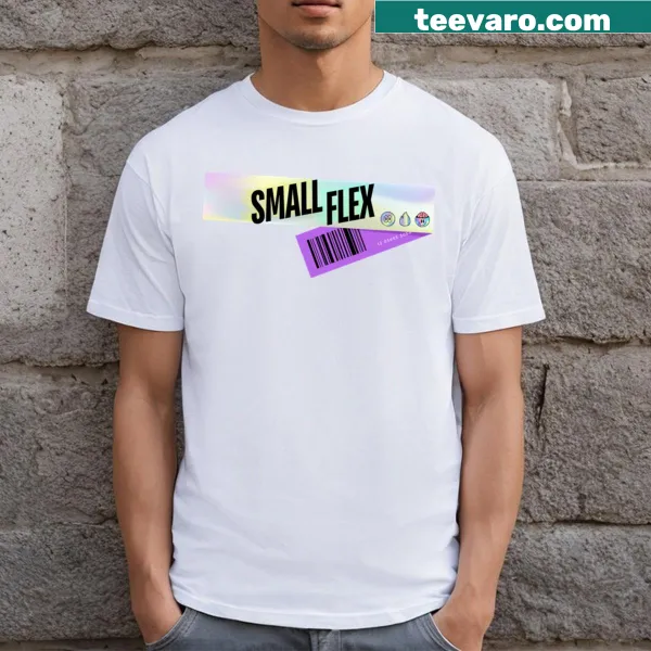 Small Flex motivational typography T-shirt