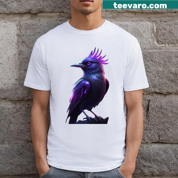 T-shirt displaying an array of beloved animated character illustrations
