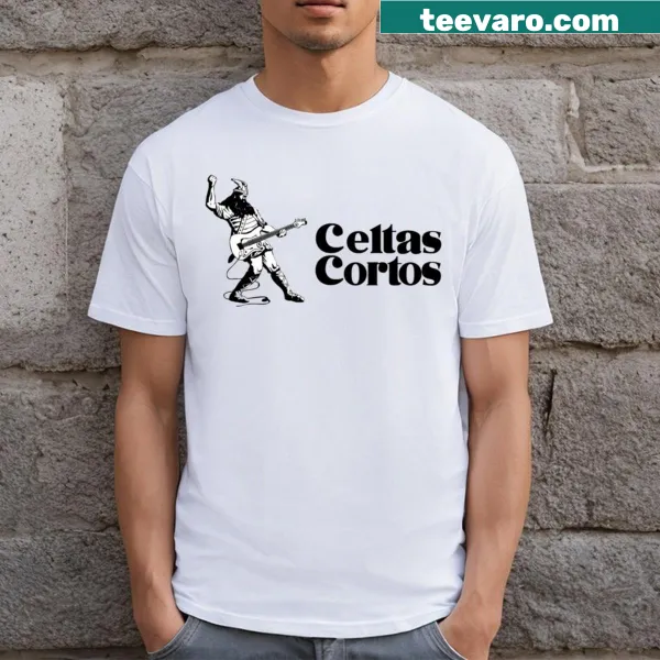 Celtas Cortos rock band logo on a stylish t-shirt