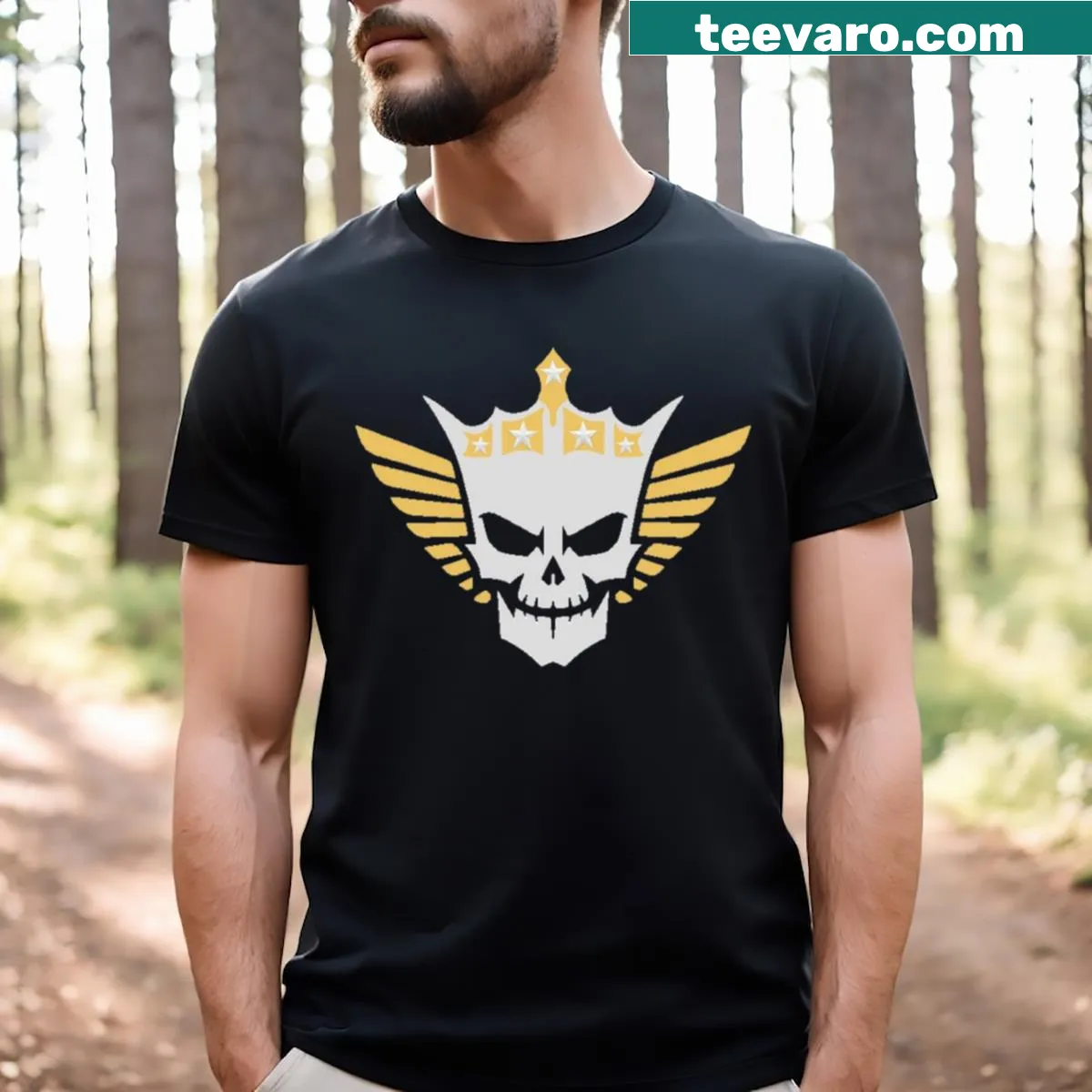 Cody Rhodes Undisputed T-shirt featuring a bold wrestling graphic — on a men's t-shirt