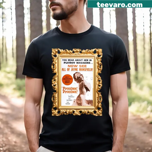 Jayne Mansfield T-shirt with vintage-inspired design