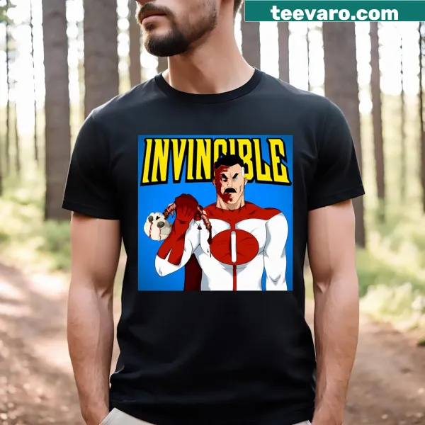 Vintage-style kids t-shirt with cartoon logos and film images