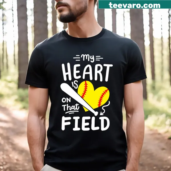 T-shirt with 'Softball Mom' graphic design