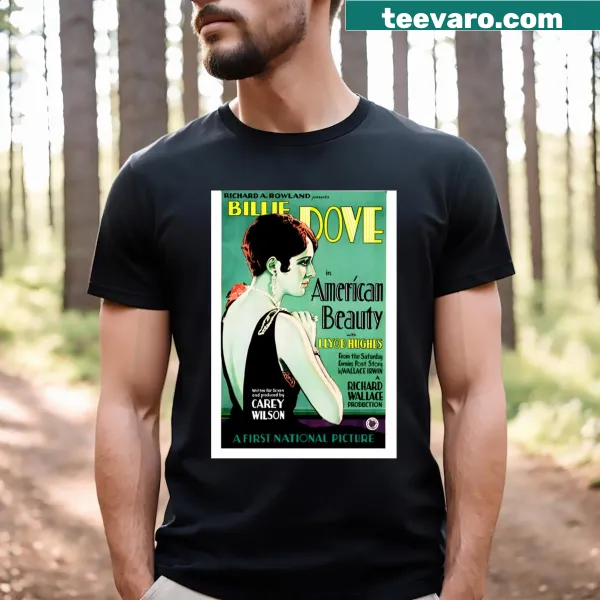 Vintage movie poster design t-shirt inspired by American Beauty 1927