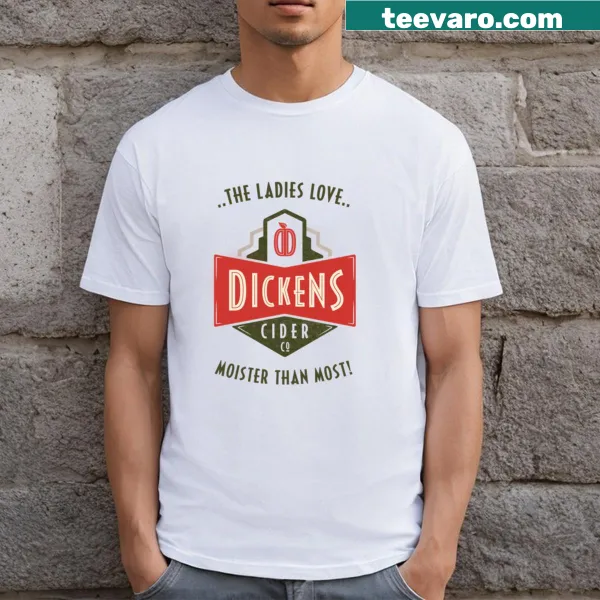 Dickens Cider Essential T-shirt with vintage cider graphic