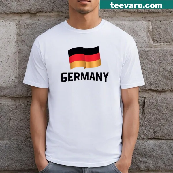 Germany-themed T-shirt for Euro Championship 2024 supporters