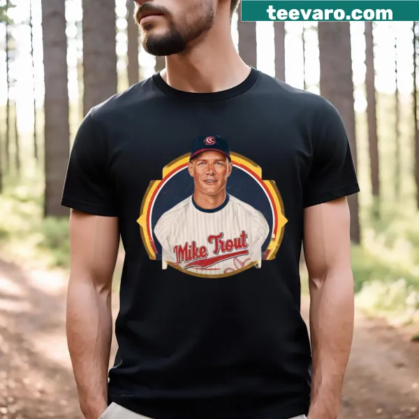 Mike Trout Baseball Legend Tee with graphic tribute