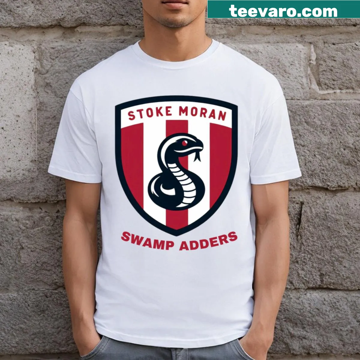 Whimsical Sherlock Holmes themed typography T-shirt — on a men's t-shirt