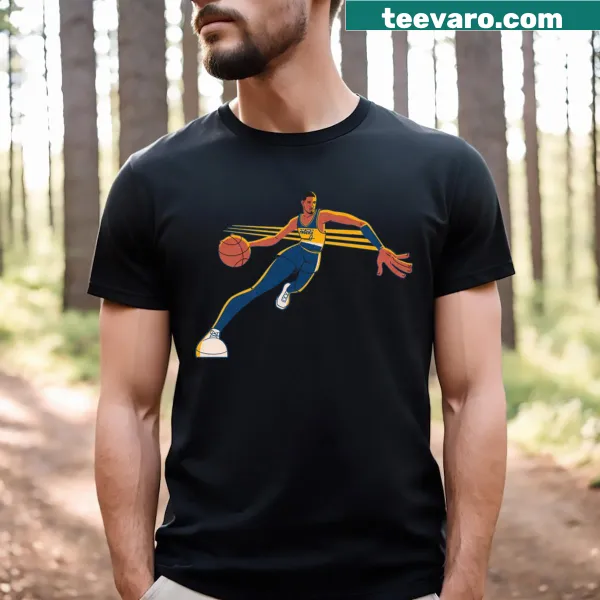 Tyrese Haliburton illustrated t-shirt design