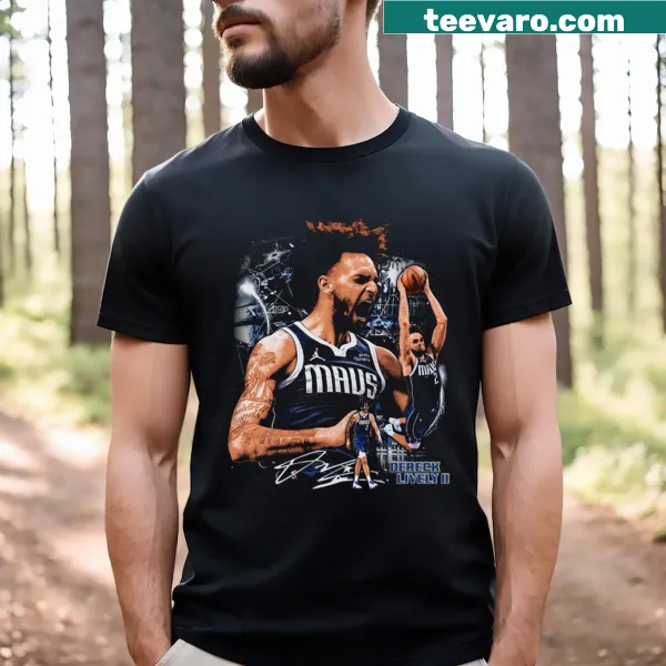 Vintage collage of Dereck Lively II basketball moments T-shirt