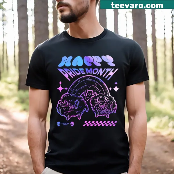 Pride Month shirt featuring uplifting message of support