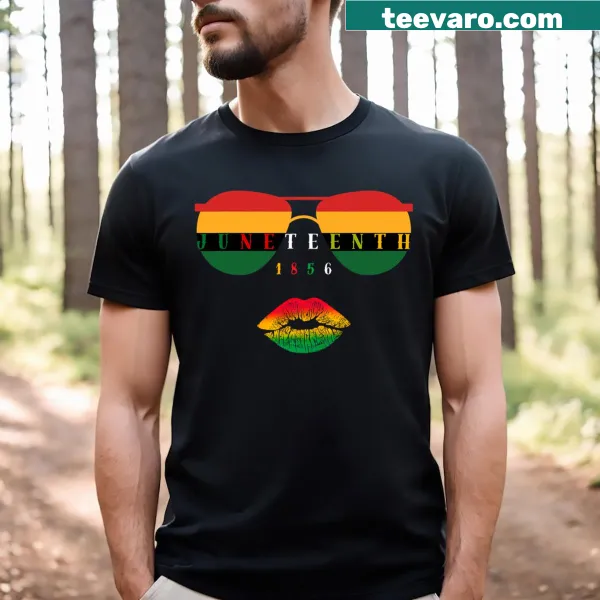 Juneteenth T-shirt celebrating Black Freedom Day 1865