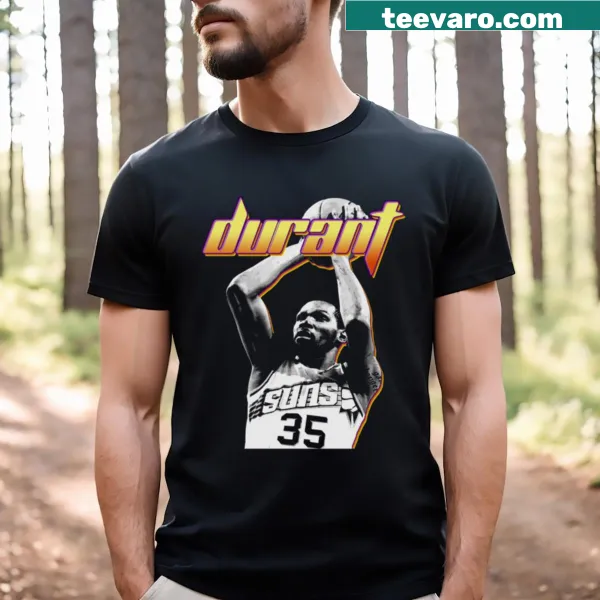 Vintage distressed Kevin Durant Y2k T-shirt