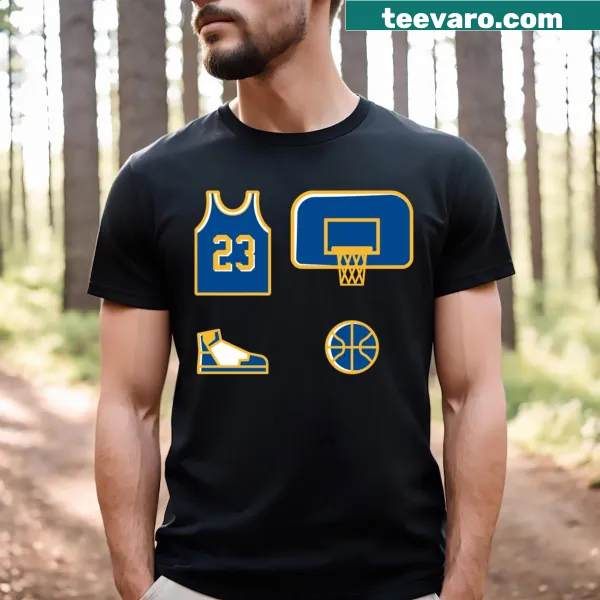 Basketball-themed T-shirt celebrating San Francisco's sports culture