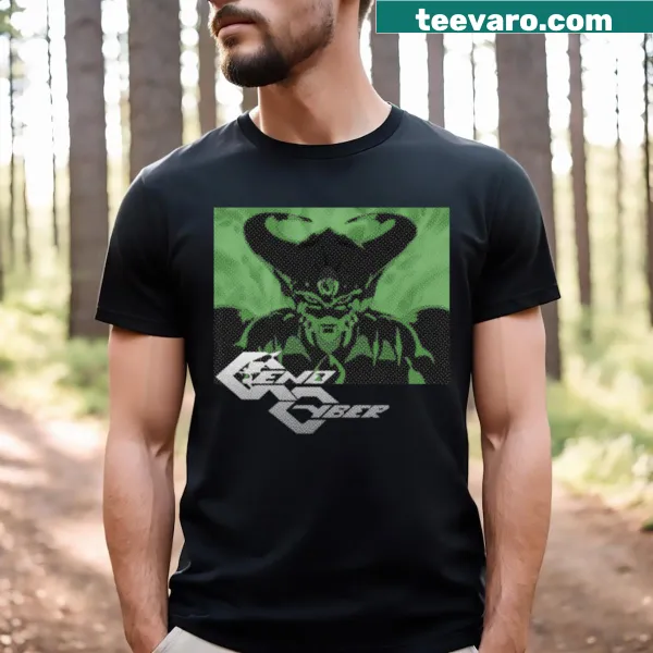 Illustrative t-shirt inspired by the Genocyber anime.