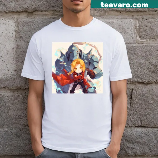 Cute t-shirt featuring an adorable graphic of Kawaii Brothers
