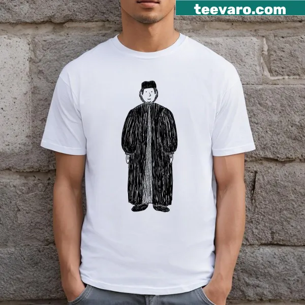 Minimalist Tito Vespasiano Strozzi emblem graphic t-shirt