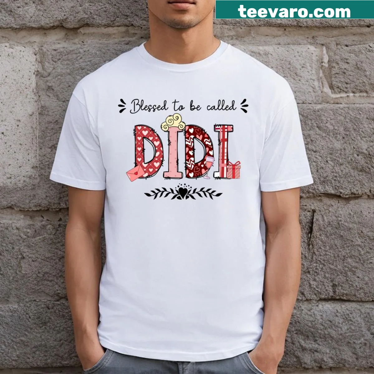 Vintage t-shirt celebrating grandmothers as 'Didi' for various occasions. — on a men's t-shirt