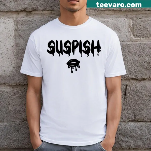 Funny Suspish graphic t-shirt featuring Bailey Sarian