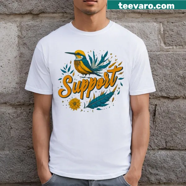 Inspirational fitness T-shirt with 'A Spectrum Of Strength' text