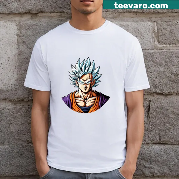 Graphic t-shirt featuring Cell from Dragon Ball Z in an action pose.