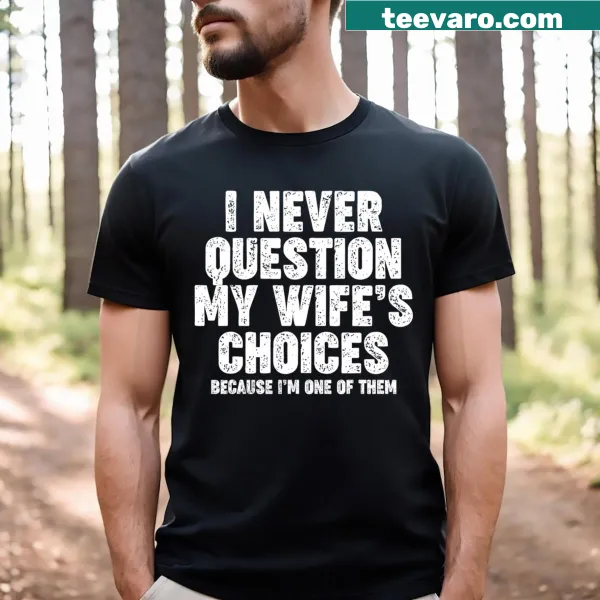 Witty marriage-themed message on t-shirt
