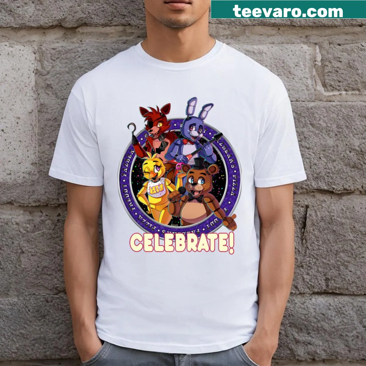 Funny vintage gaming t-shirt with retro graphics — on a men's t-shirt