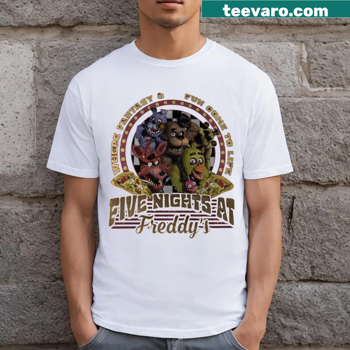 Vintage funny gaming t-shirt with humorous design — on a men's t-shirt