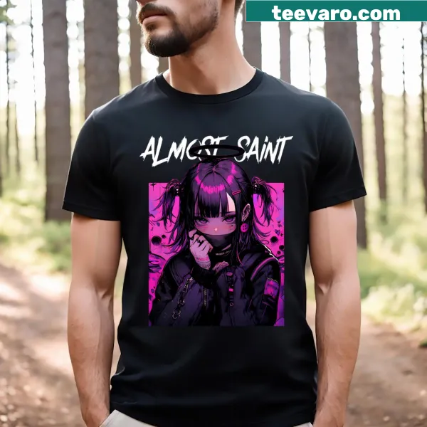 Anime-themed T-shirt featuring fantasy-inspired design