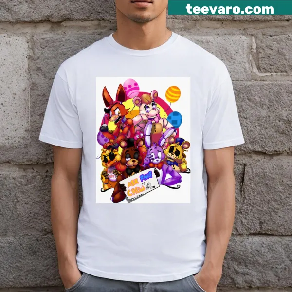 Vintage T-shirt featuring funny gaming and movie graphics