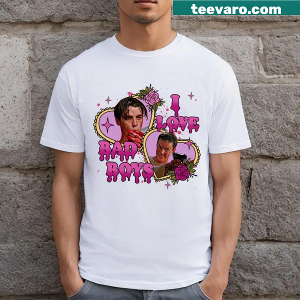 Vintage T-shirt celebrating bad boys from the Scream movies
