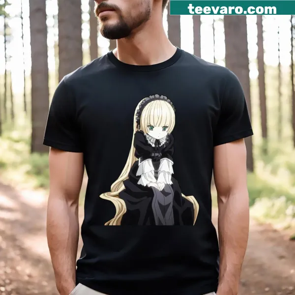 Stylish t-shirt featuring Victorique De Blois from Gosick