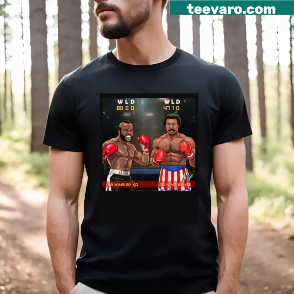 Graphic t-shirt depicting the sports rivalry between CL and AC.