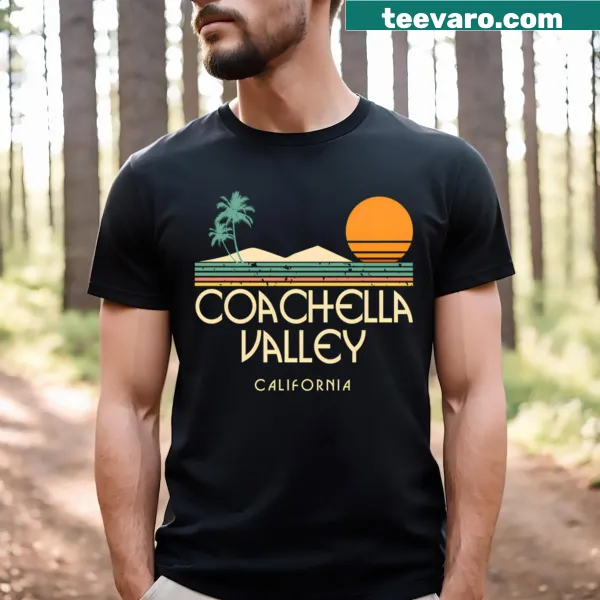 Illustrative Coachella Valley California T-shirt