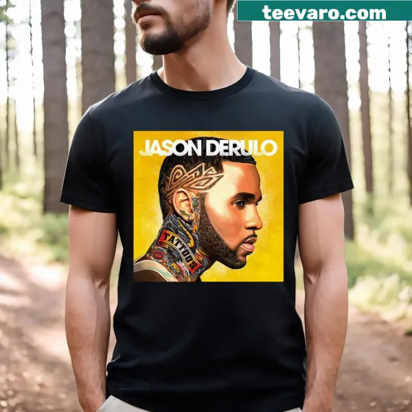 Artistic portrait t-shirt inspired by Jason Derulo