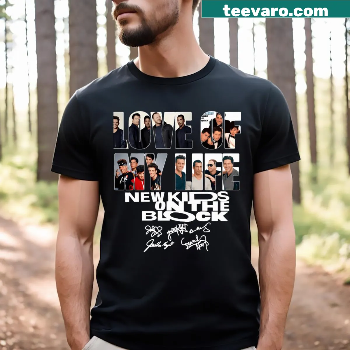 Vintage band logo t-shirt for kids with a faded design — on a men's t-shirt