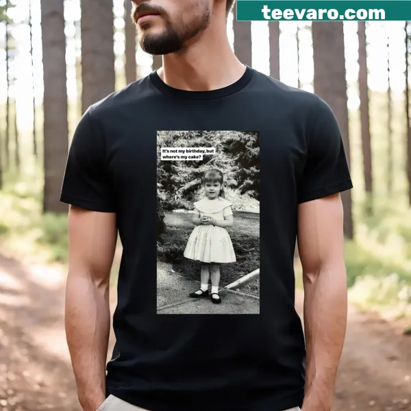 Festive birthday celebration graphic t-shirt