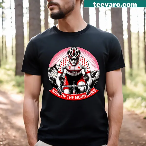 Cycling logo t-shirt for mountain bike enthusiasts