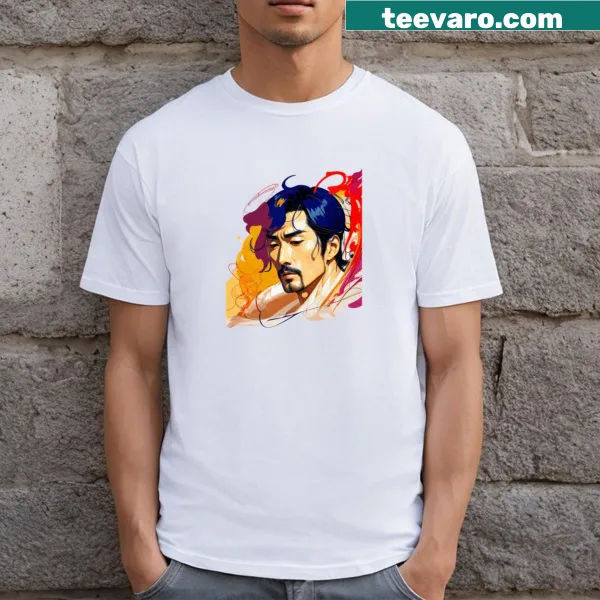 T-shirt featuring the phrase 'Legendary Vibrance' in bold typography