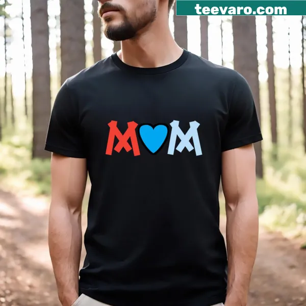 Printed t-shirt featuring sentimental mom quotes