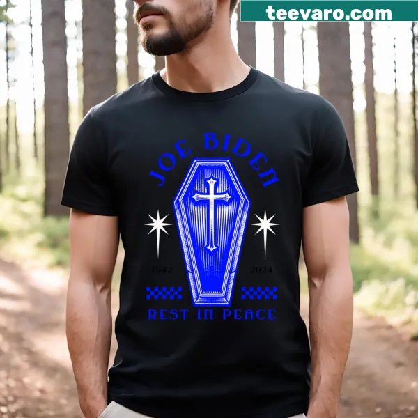 T-shirt with humorous text 'Rip Joe'
