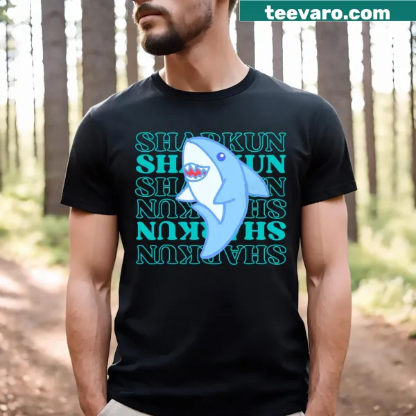 Cute shark design from Sha Kun B Movie t-shirt