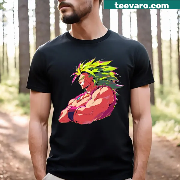 Broly T-shirt featuring bold graphic of the character