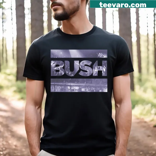 Bush band logo T-shirt featuring the band's emblem