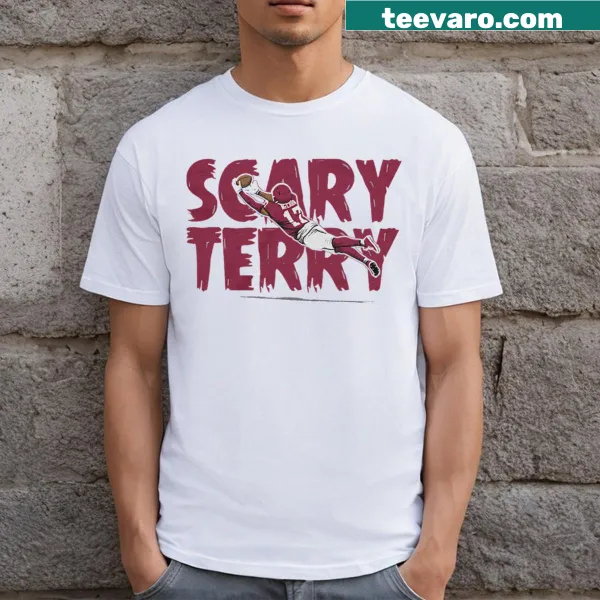 Spooky t-shirt featuring Terry McLaurin graphic