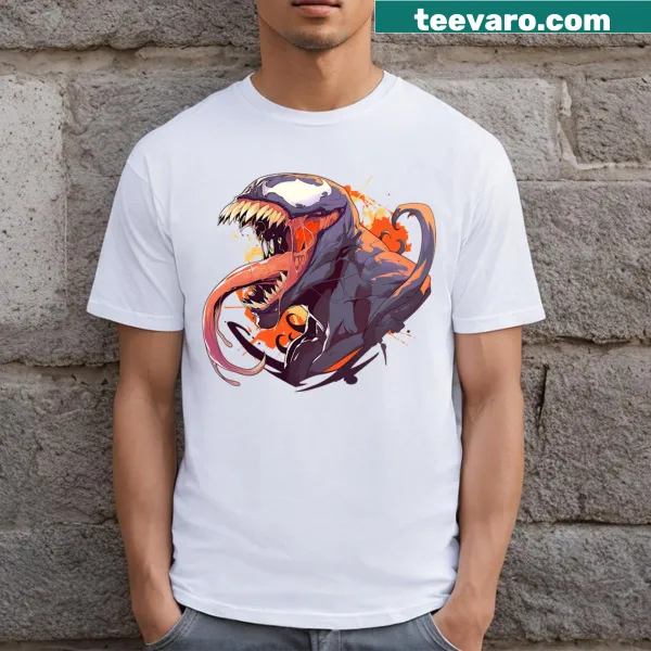 Marvel Venom graphic t-shirt featuring the iconic character