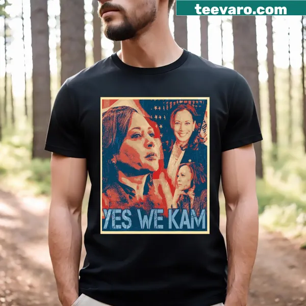 Vintage-style Kamala Harris t-shirt with humorous text